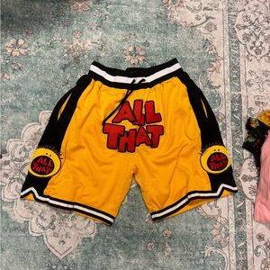 Nickelodeon Rare “All That” Kel Basketball Movie Basketball Shorts